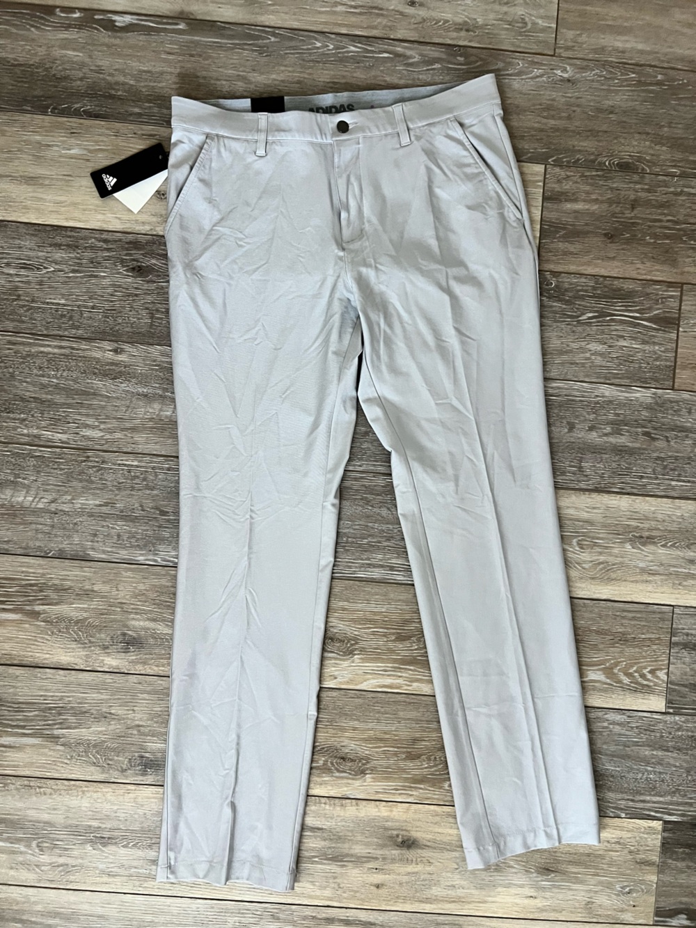adidas Light Gray Ultimate365 Athletic Pants 34/34